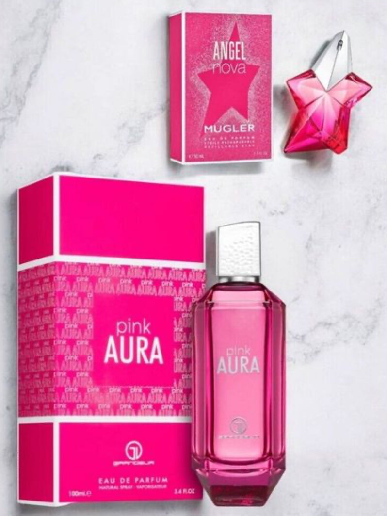 PINK AURA WOMEN EDP - 100 ML (3.4oz) By Grandeur