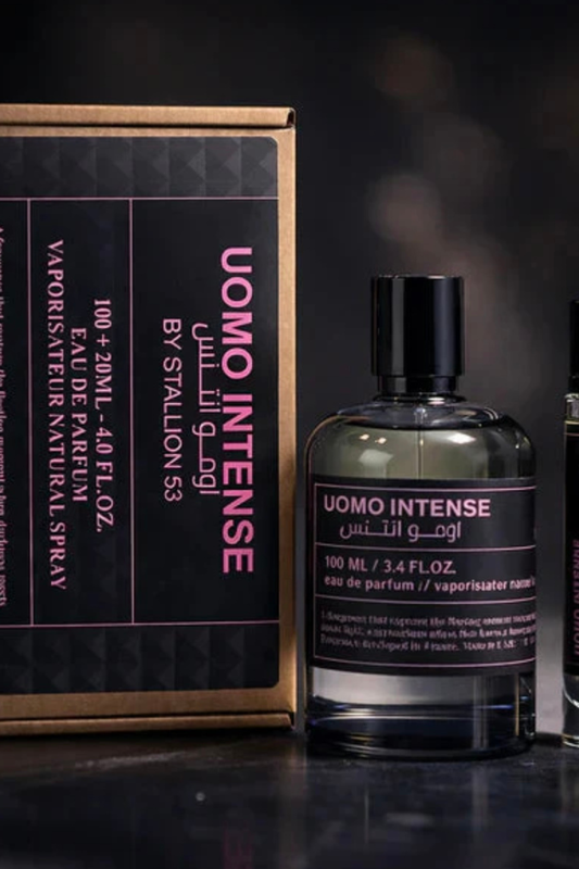 UOMO INTENSE BY STALLION 53 MEN EDP - 100MI + 20Ml By Emper