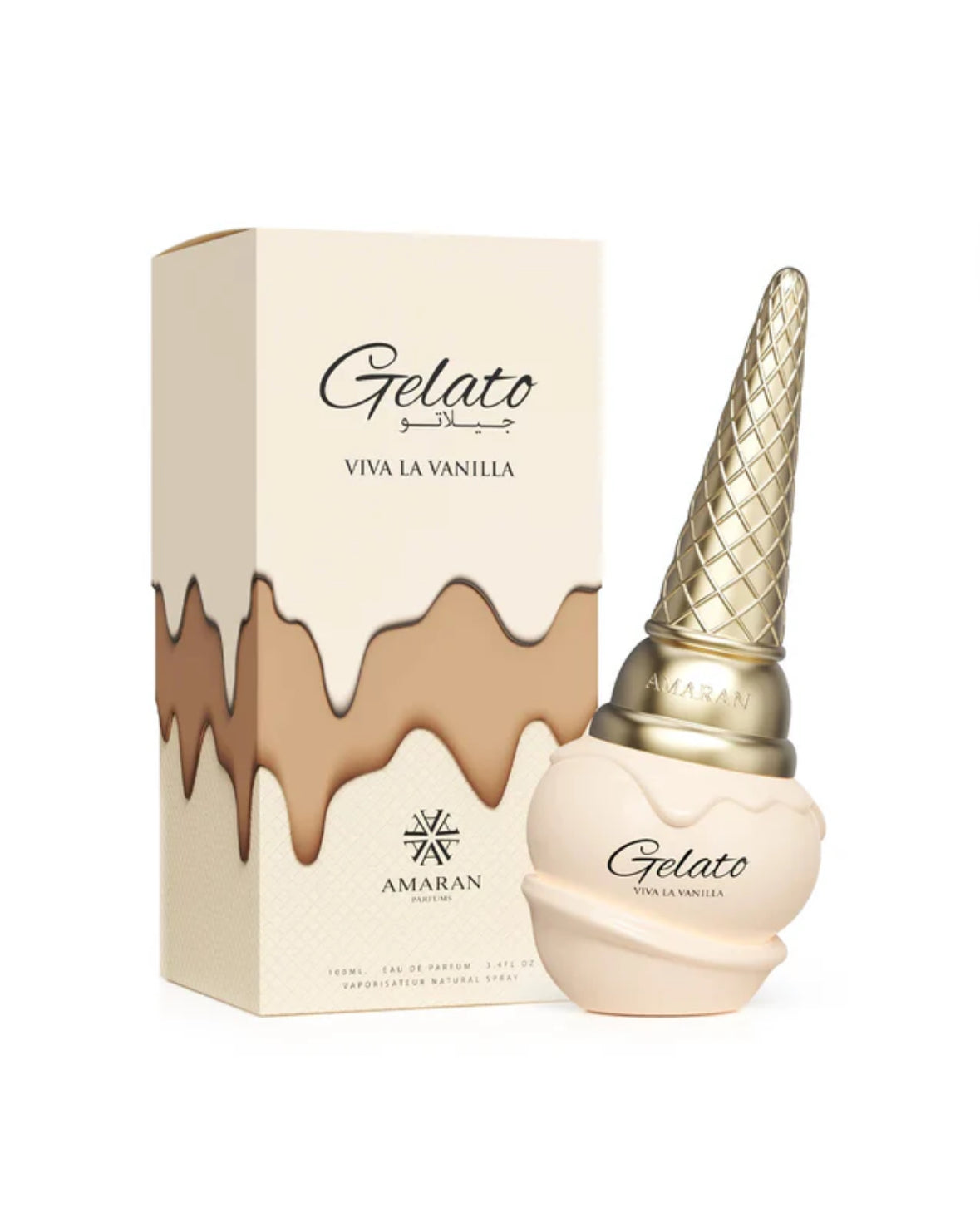 GELATO VIVA LA VANILLA EDP - 100 ML (3.4oz) BY AMARAN
