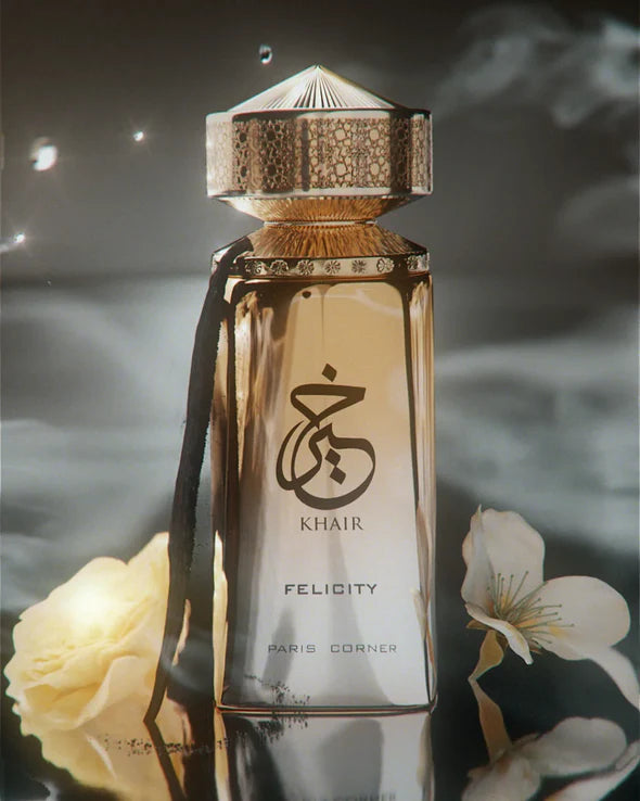 KHAIR FELICITY UNISEX EDP 100ML (3.4oz) BY PARIS CORNER - Inspired by Kayali Wedding Silk Santal