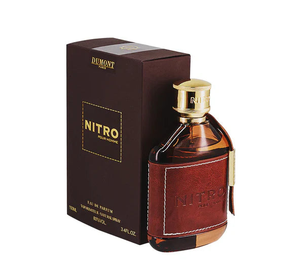 NITRO POUR HOMME MEN EDP - 100ML (3.4oz) By DUMONT