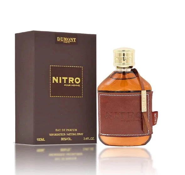 NITRO POUR HOMME MEN EDP - 100ML (3.4oz) By DUMONT