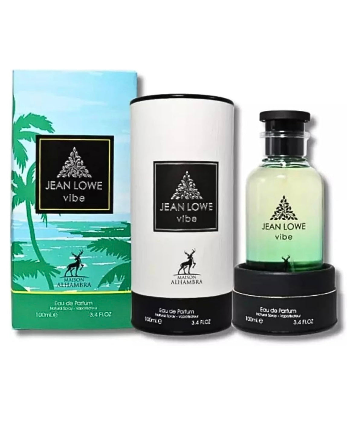 JEAN LOWE VIBE UNISEX - 100ML (3.4Oz) By Maison Alhambra (Inspired by LV Pacific Chill)