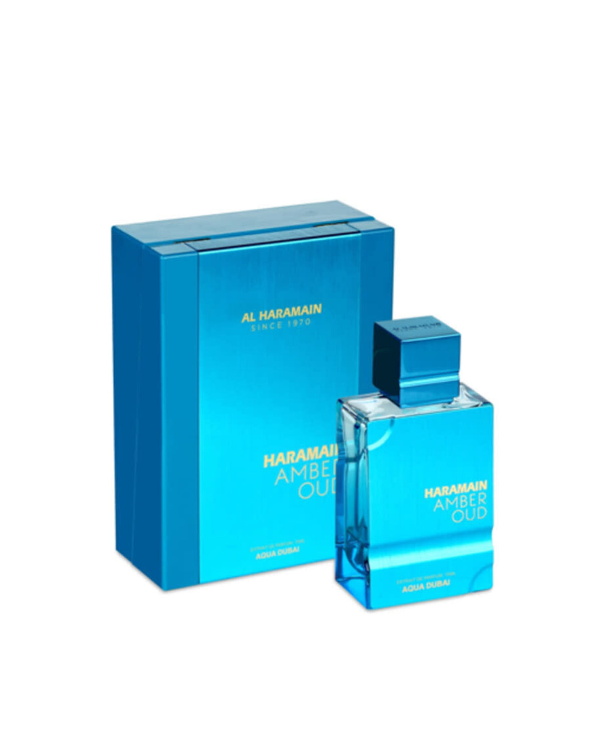 NEW AL HARAMAIN AMBER OUD AQUA DUBAI EXTRAIT DE PARFUM (3.4 Oz) 100ML