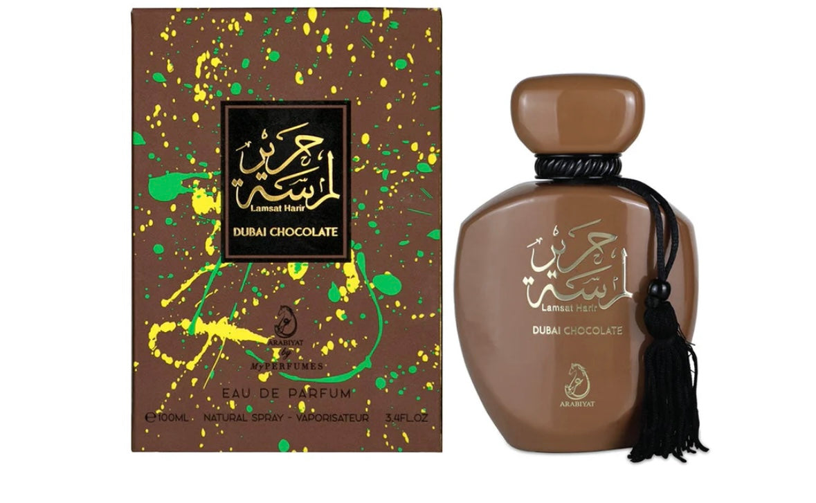 LAMSAT HARIR DUBAI CHOCOLATE EDP UNISEX - 100ML (3.4oz) BY ARABIYAT PRESTIGE