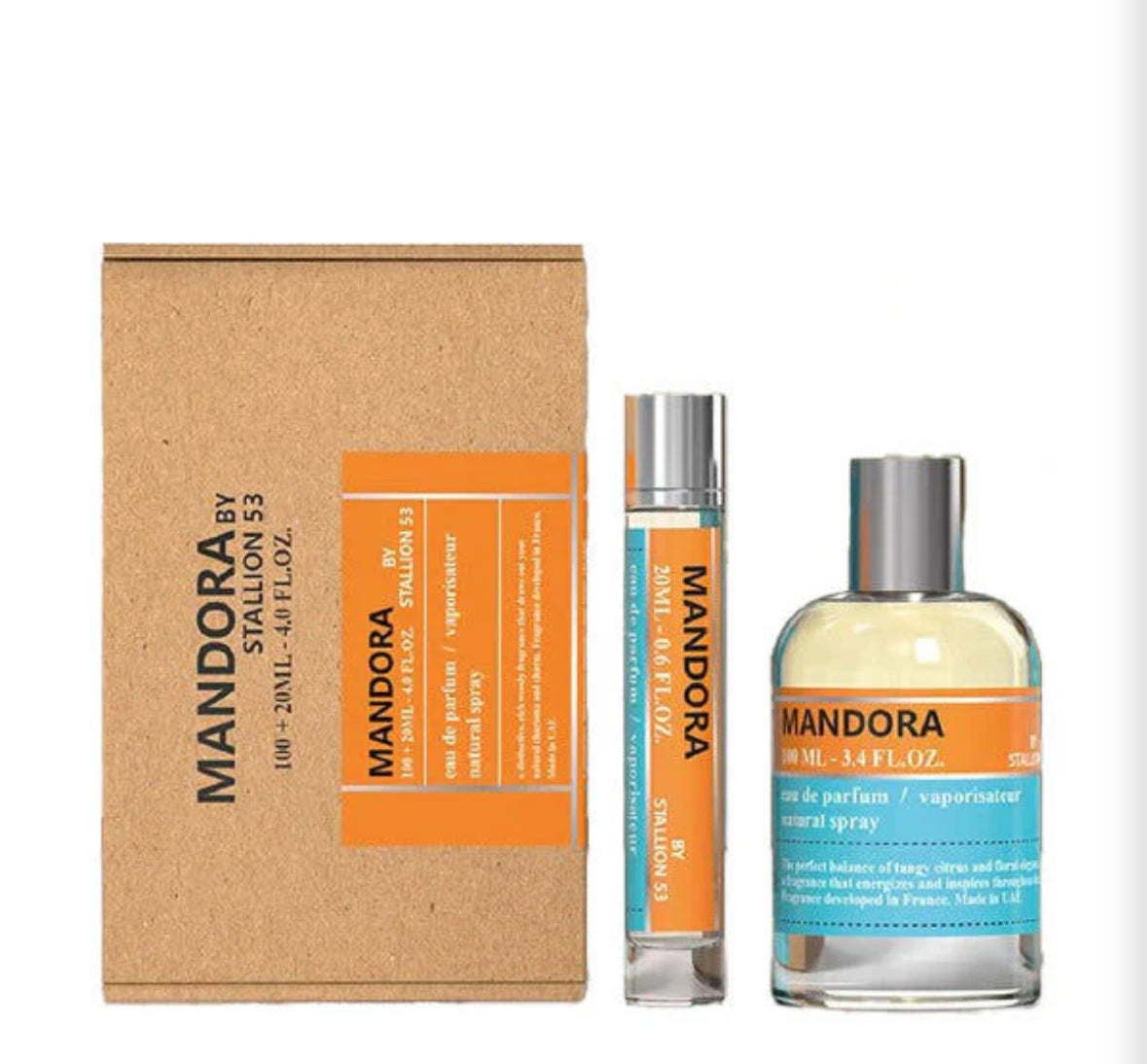 MANDORA BY STALLION 53 UNISEX EDP - 100MI (3.40z) LIMITED EDITION By Emper