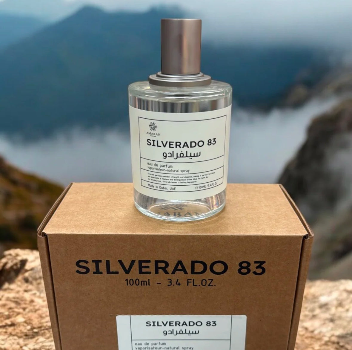 SILVERADO 83 EDP UNISEX - 100ML (3.4oz) BY AMARAN (Inspired by Santal 33)