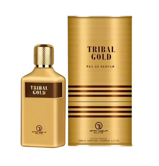 TRIBAL GOLD MEN EDP - 100ML (3.4oz) BY Le Grandeur (Inspired by JPG Le Male Elixir)