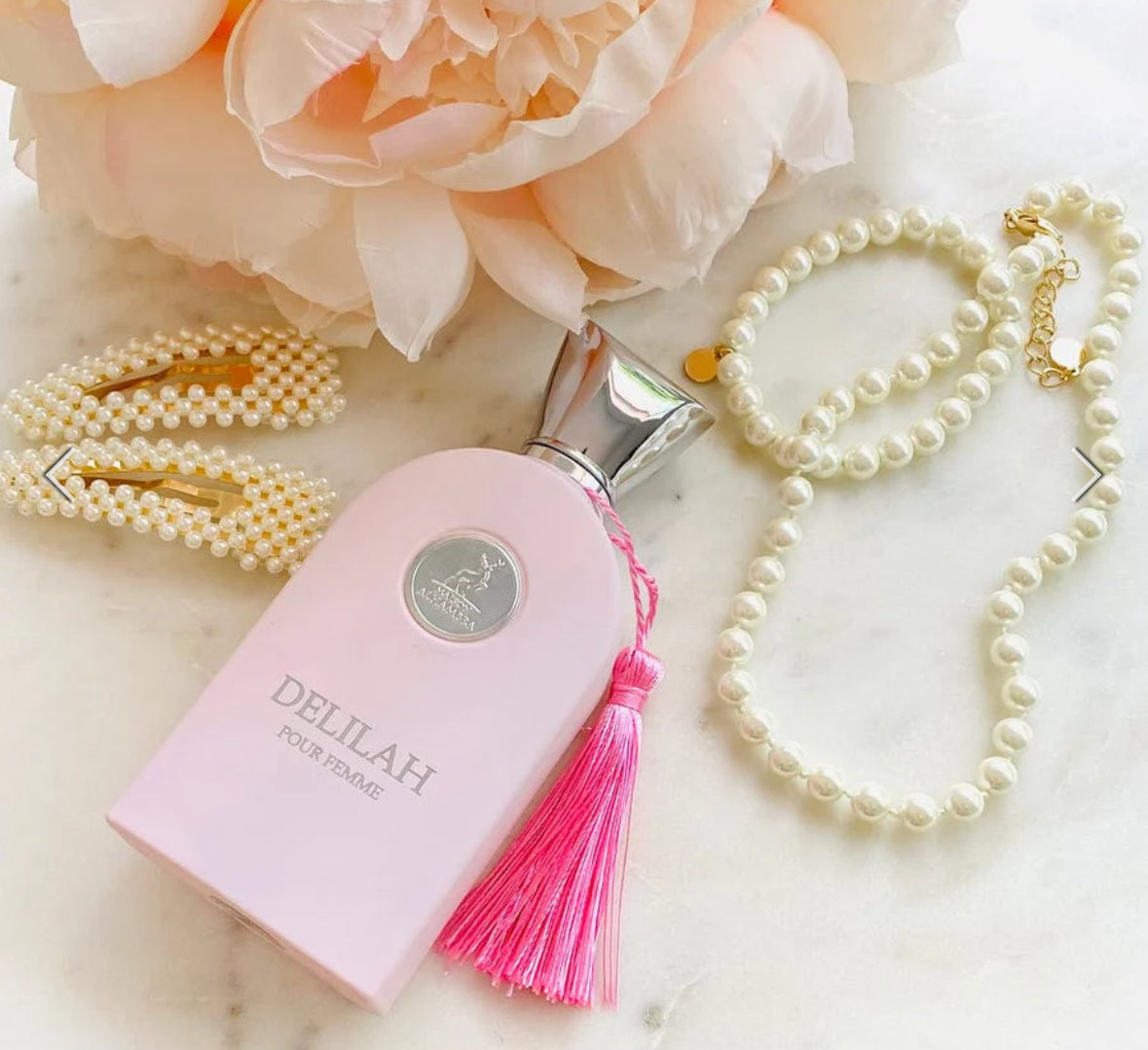 DELILAH POUR FEMME EDP - 100ML (3.40z) by Maison Alhambra (Inspired by Parfums de Marly Delina)